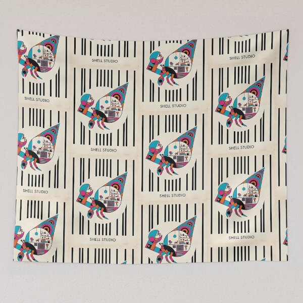 Item preview, Hermit Crab Interior Designer – Shell Style Studio designed and sold by PictoVibe.
