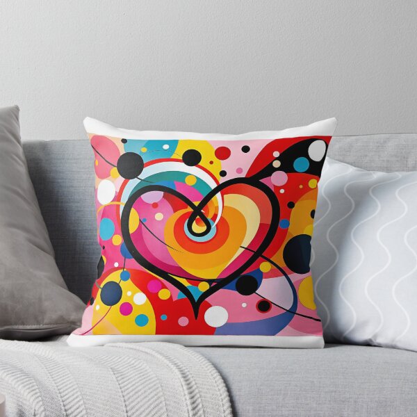 Item preview, Love in Full Color – Bold Geometric Heart designed and sold by tambanow.