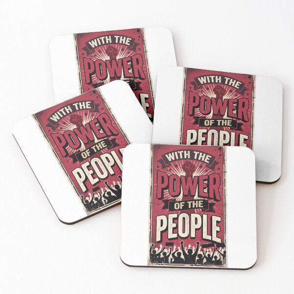 Item preview, With the Power Go the People – Empowerment & People Power Statement designed and sold by FitEnvy.