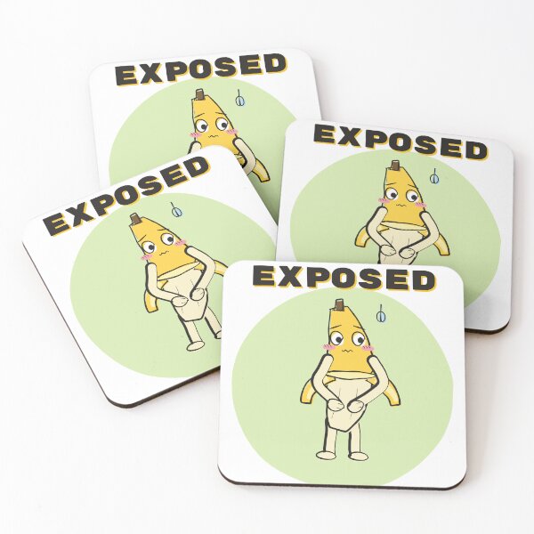 Item preview, Peeling Exposed Funny Banana Pun designed and sold by somebasic.