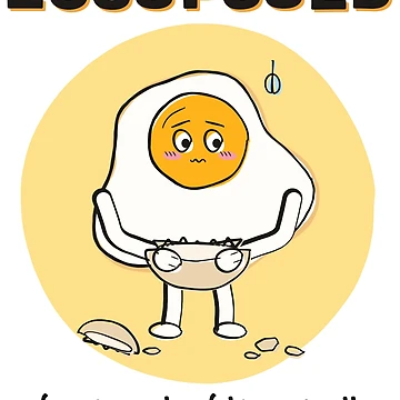 Vorschaubild zum Design Eggsposed Funny Fried Egg Pun von somebasic