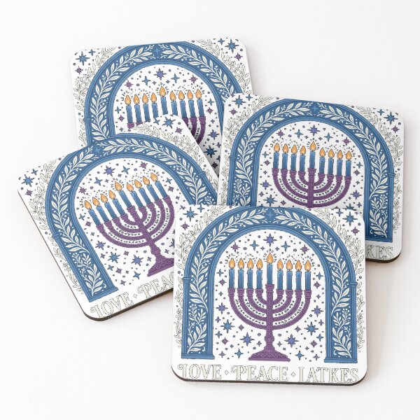 Item preview, Peace Love Latkes Hanukkah Classic T-Shirt designed and sold by VendaVirtualVip.