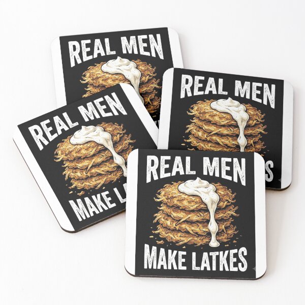 Item preview, Real Men Make Latkes Hanukkah Festival Essential T-Shirt designed and sold by Alan Cruz.