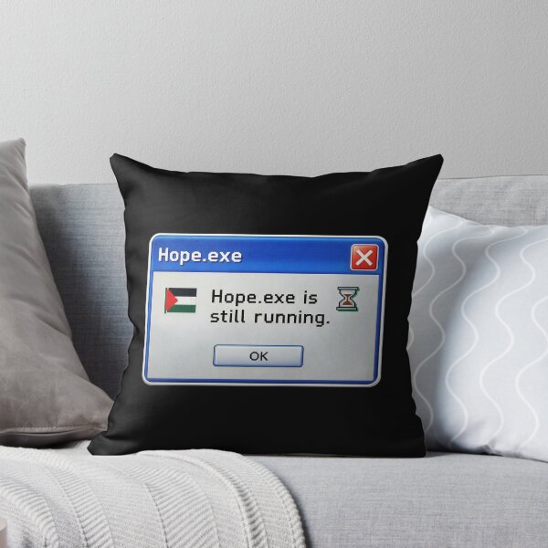 Item preview, Hope.exe Is Still Running – Palestine Retro Computer Art designed and sold by Tee-Show.