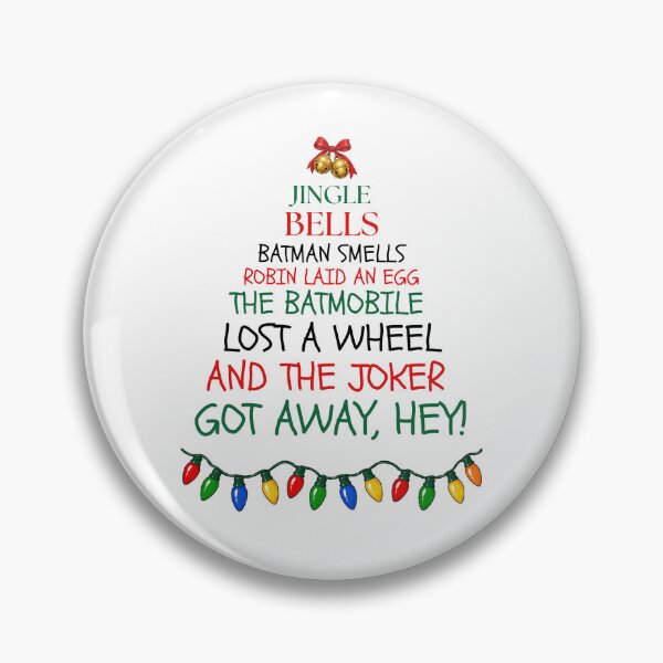 Item preview, Jingle Bells Batman Version designed and sold by LilasPlace.