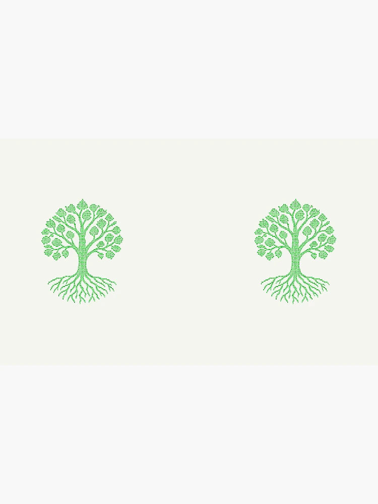 Thumbnail 4 of 4, Coffee Mug, Binary Code Tree with Roots designed and sold by Quirky Cotton Collective.