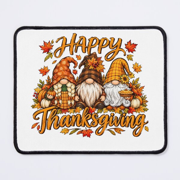 Item preview, Cozy Gnome Thanksgiving Celebration designed and sold by QuiteOrbit.