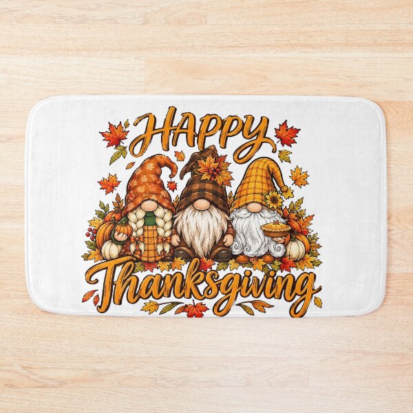Item preview, Cozy Gnome Thanksgiving Celebration designed and sold by QuiteOrbit.