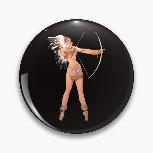 Item preview, Archer Pin-Up Art designed and sold by OddCanvasArt.