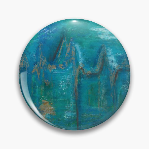 Item preview, Heart Lines Called Home | Meaningful Blue Abstract Art for Home & Housewarming Gifts designed and sold by ShonaCallumArt.