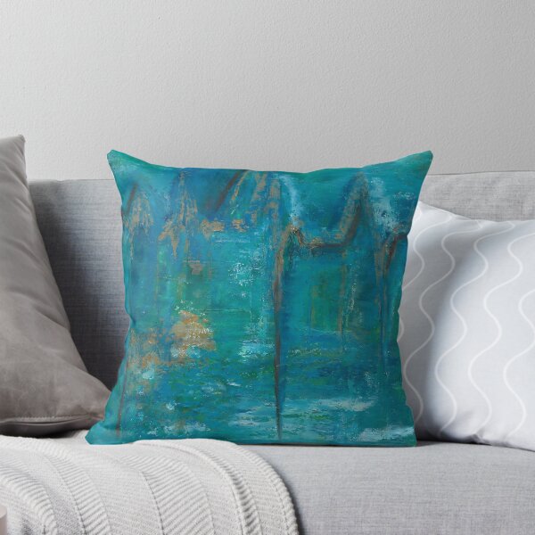 Item preview, Heart Lines Called Home | Meaningful Blue Abstract Art for Home & Housewarming Gifts designed and sold by ShonaCallumArt.