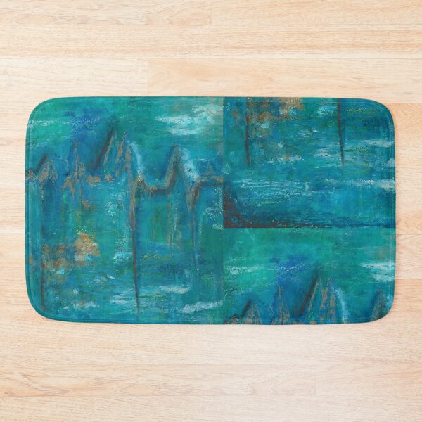 Item preview, Heart Lines Called Home | Meaningful Blue Abstract Art for Home & Housewarming Gifts designed and sold by ShonaCallumArt.