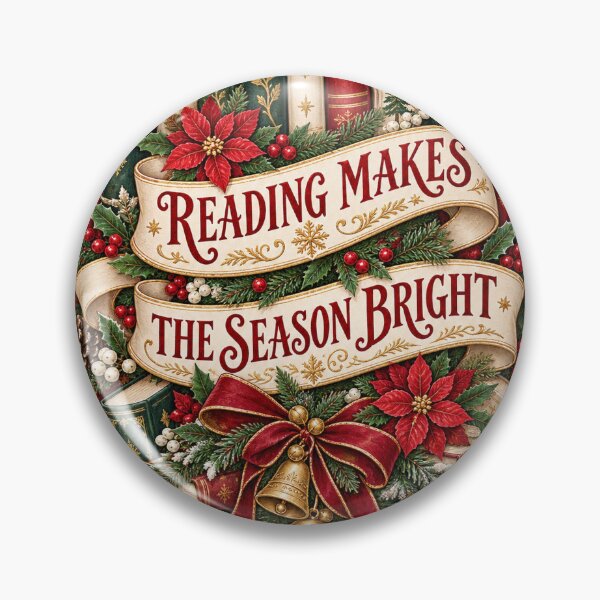 Item preview, Reading Makes the Season Bright designed and sold by Art For You Studio.