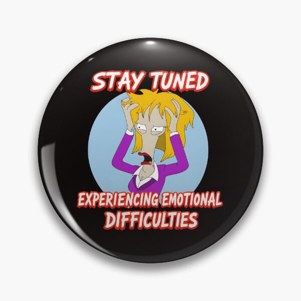 Item preview, Roger Experiencing Emotional Difficulties Stay Tuned designed and sold by OddCanvasArt.