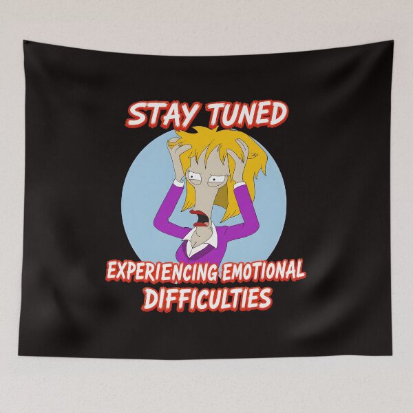 Item preview, Roger Experiencing Emotional Difficulties Stay Tuned designed and sold by OddCanvasArt.