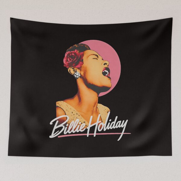 Item preview, Billie Holiday Iconic Singer Portrait Art designed and sold by OddCanvasArt.