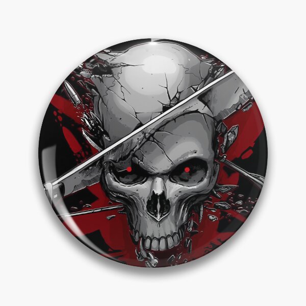 Item preview, Infernal Overkill Sticker designed and sold by Merrick-Voss.