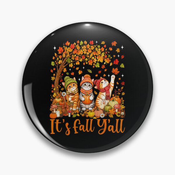 Item preview, Cat Leaf Fall Tree Hello Autumn designed and sold by liemellicia.
