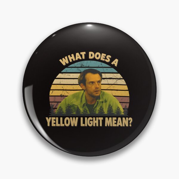 Item preview, Funny Yellow Light Quote Retro Sunset designed and sold by OddCanvasArt.