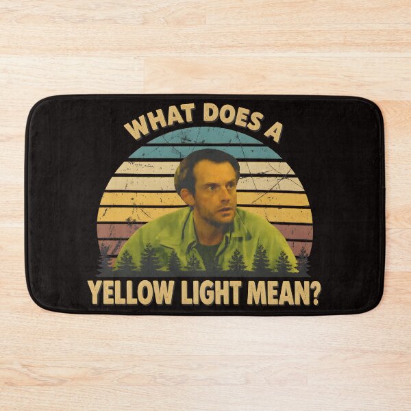 Item preview, Funny Yellow Light Quote Retro Sunset designed and sold by OddCanvasArt.