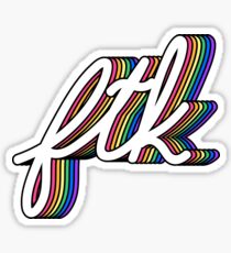 FTK retro Sticker