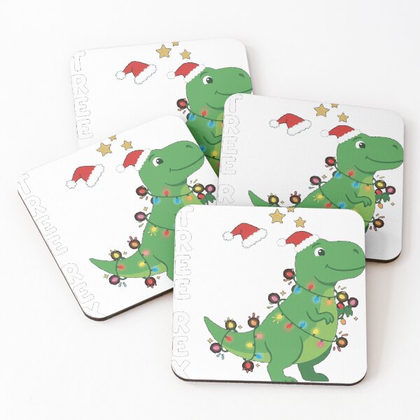 Item preview, Tree Rex Christmas Dinosaur T Rex Oversized T-Shirt designed and sold by Badriiiii.