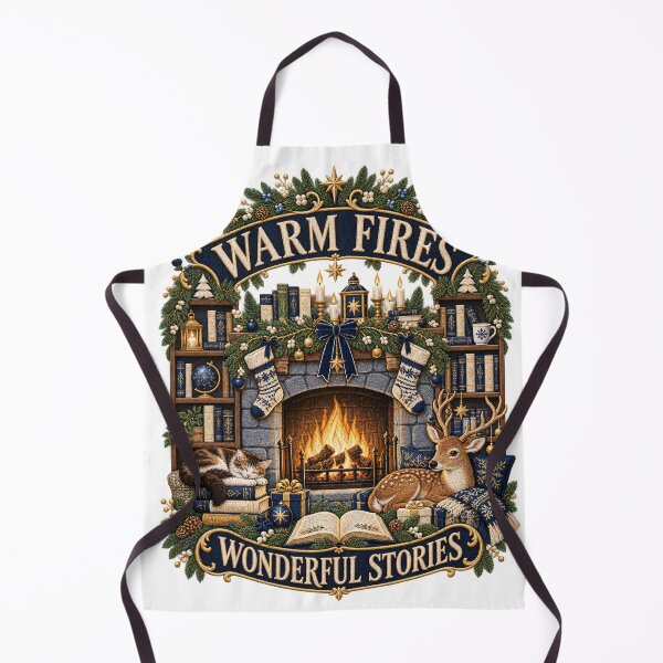 Item preview, Warm Fires Wonderful Stories designed and sold by Art For You Studio.