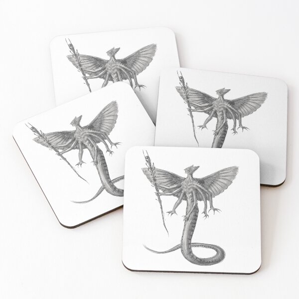 Item preview, Four Armed Serpent Moth Mystic Creature designed and sold by RawArt-Studio.