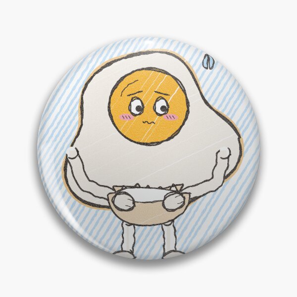Item preview, Eggsposed Crayon Fried Egg Pun designed and sold by somebasic.