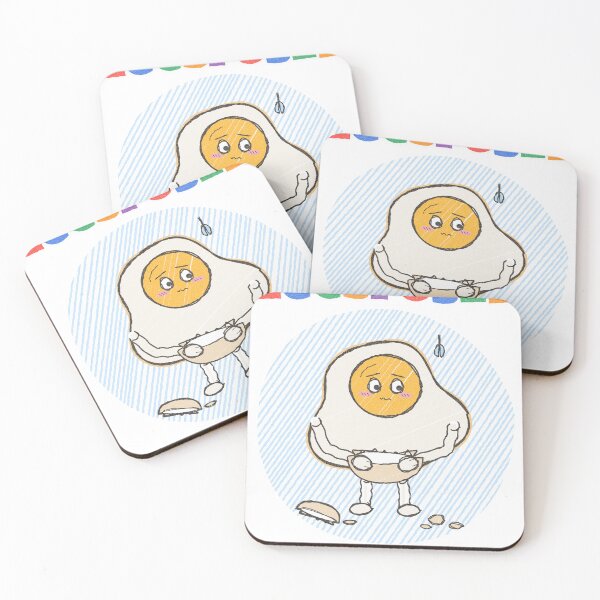Item preview, Eggsposed Crayon Fried Egg Pun designed and sold by somebasic.