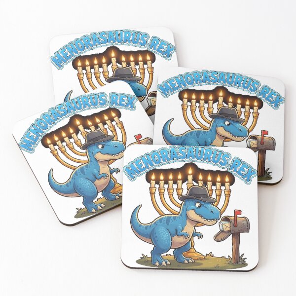 Item preview, Menorasaurus Rex Jew Dino Trex Toddler Boys Hanukkah Essential T-Shirt designed and sold by YOUUKNOW.