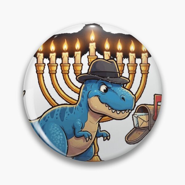 Item preview, Menorasaurus Rex Jew Dino Trex Toddler Boys Hanukkah Essential T-Shirt designed and sold by YOUUKNOW.