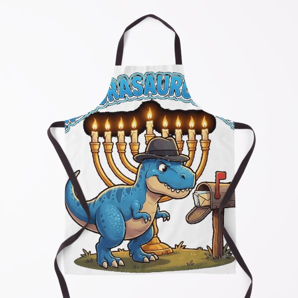 Item preview, Menorasaurus Rex Jew Dino Trex Toddler Boys Hanukkah Essential T-Shirt designed and sold by YOUUKNOW.