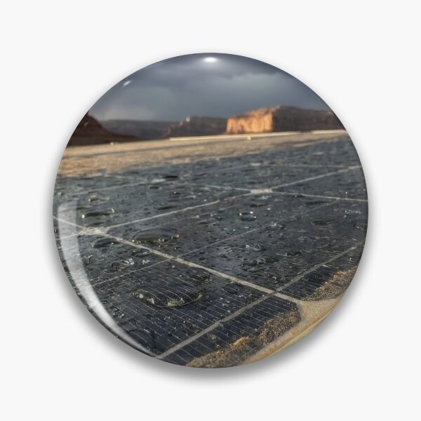 Item preview, Raindrops On Desert Solar Panels designed and sold by KaiWaiGallery.