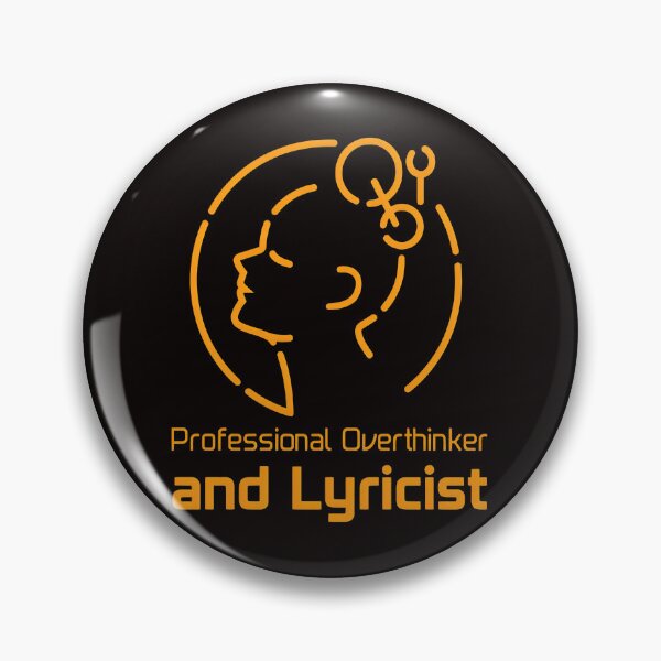 Item preview, Professional Overthinker Lyricist Creative Mind designed and sold by Tussy-shop.