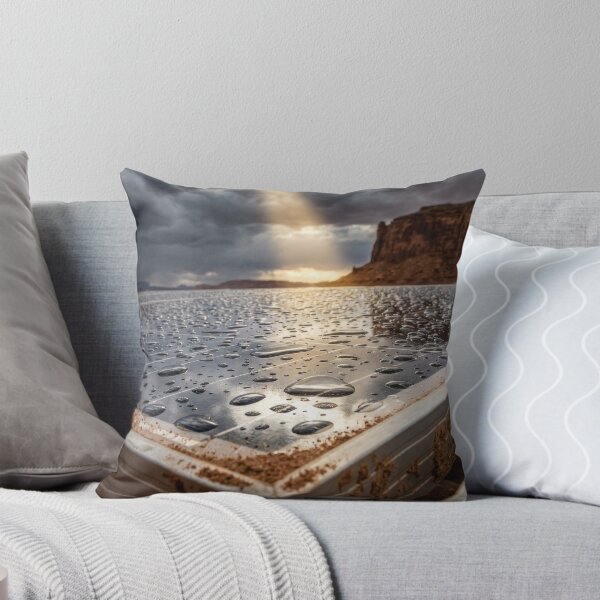 Item preview, Sunbeam Over Wet Desert Solar Array designed and sold by KaiWaiGallery.
