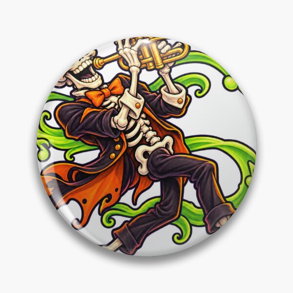 Item preview, Skeleton Trumpet Player designed and sold by Quistlor.