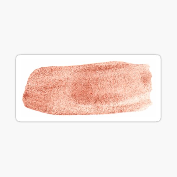 Red Watercolor Brushstroke 1 Sticker