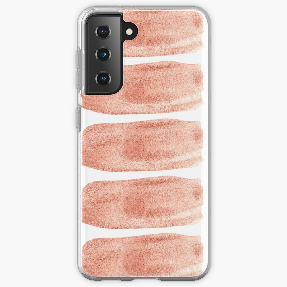 Red Watercolor Brushstroke 1 Case & Skin for Samsung Galaxy