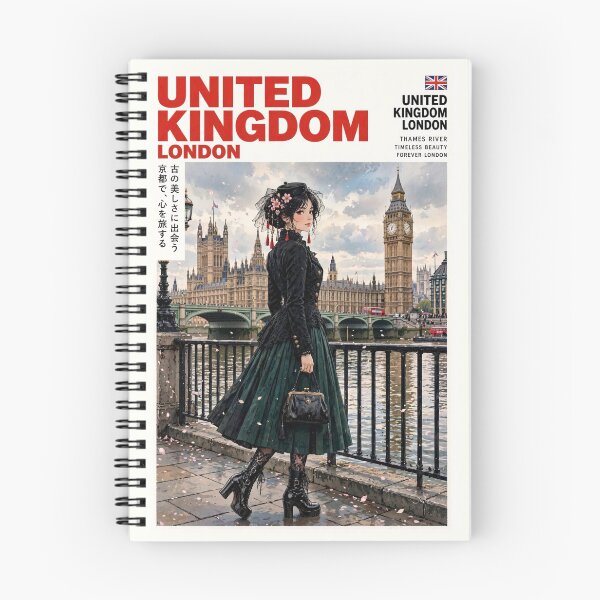 Item preview, United Kingdom — London — Gothic Elegance by the Thames designed and sold by DibujandoPorfa.