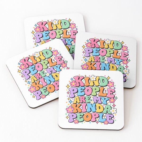 Item preview, Kind People Are My Kinda People Kindness Positivity Human Connection designed and sold by SkeletonsDanger.
