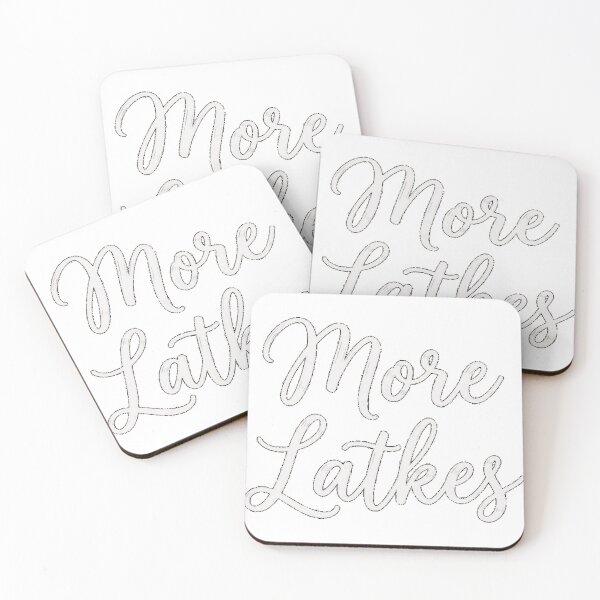 Item preview, More Latkes Oversized T-Shirt designed and sold by Winkmark.