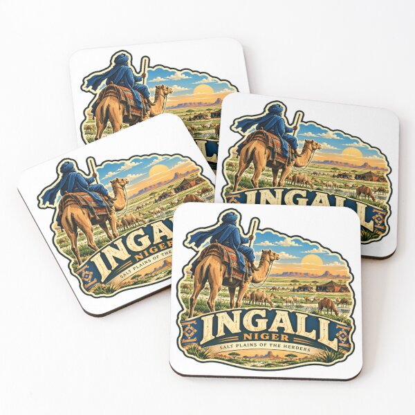 Item preview, Ingall Niger Salt Plains Of The Herders African Travel Desert Culture designed and sold by Simsimah26Parks.
