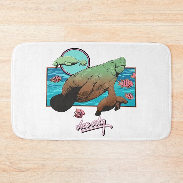 Item preview, Vice City Retro Manatees designed and sold by BincoPalace.