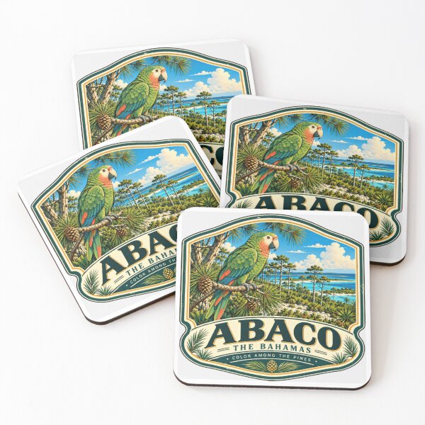 Item preview, Abaco The Bahamas Color Among The Pines Parrot Tropical Island Travel Vacation Souvenir designed and sold by Simsimah26Parks.