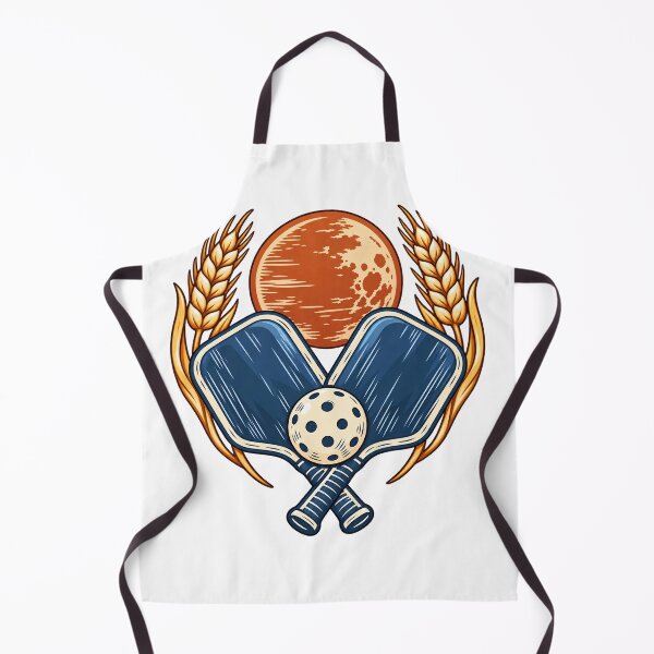 Item preview, Autumn Pickleball Paddles Under a Golden Harvest Moon designed and sold by skyartdesign.