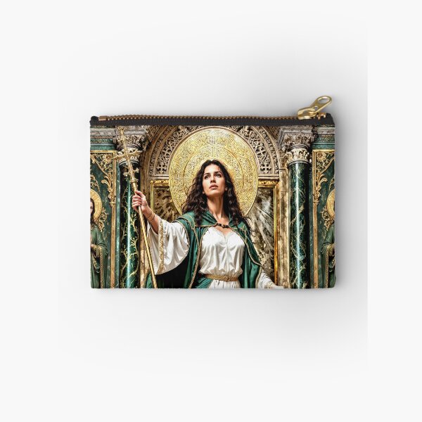 Item preview, Saint Martha the Dominator | Gothic Fantasy Art designed and sold by OvidiumArt.