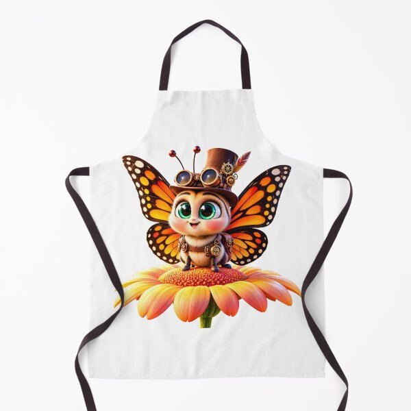 Item preview, Curious Steampunk Butterfly on a Daisy designed and sold by Sillytoe.