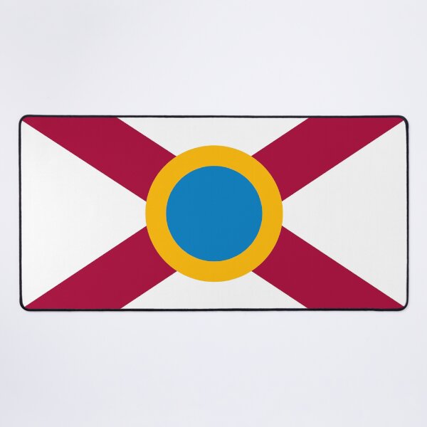 Item preview, Simplified Florida Flag designed and sold by Karate Octopus.