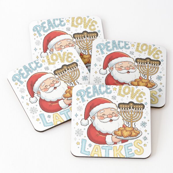 Item preview, Peace Love Latkes – Funny Hanukkah Food and Holiday Design Essential T-Shirt designed and sold by fine line.
